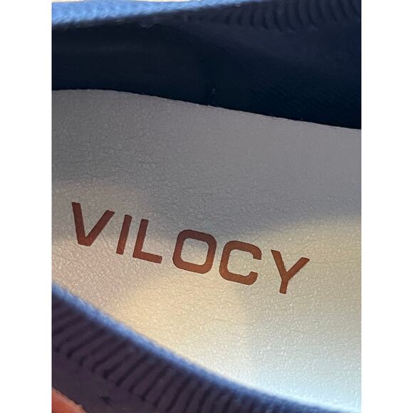 Vilocy Mens 45 (US 10.5) Blue Fashion Dress Casual Oxford Sneaker Business V2201 main image 10